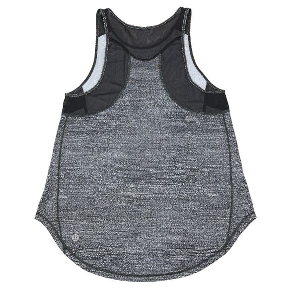LULULEMON Sculpt Tank II Sz 2 Salt Alpine White Black / Black - Picture 7 of 8